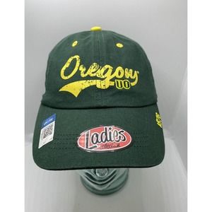 Oregon Ducks Green Yellow “Ladies Collection” Baseball Hat Cap Official Merch